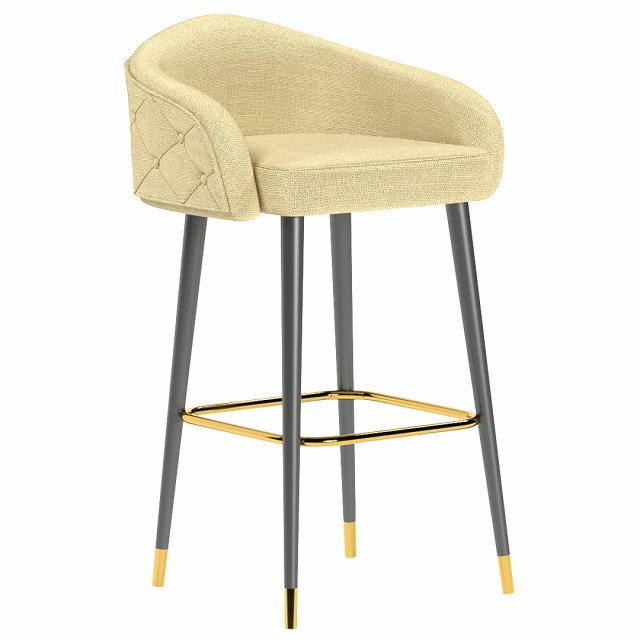 deer spring bar stool Modèle 3D .c4d .max .obj .3ds .fbx .stl .blend