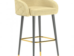 deer spring bar stool 3D Модель