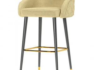 deer spring bar stool 3D Model
