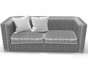 sofa benji 3D 模型
