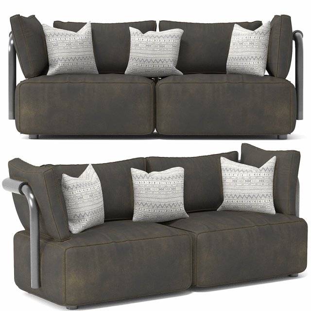 sofa collection by cassinasoft props Modelo 3D .c4d .max .obj .3ds .fbx .stl .blend 