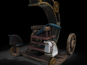 minbo rocking chair Modelo 3D