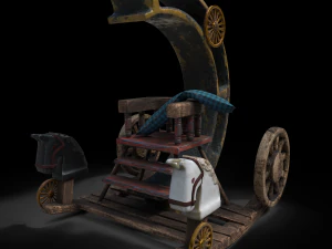 minbo rocking chair 3D Model