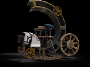 minbo rocking chair 3D Model