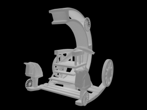 minbo rocking chair Modelo 3D