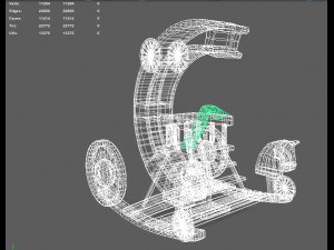 minbo rocking chair Modelo 3D