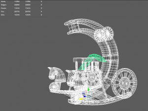 minbo rocking chair 3D Model