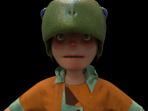 minbo charactor mellon 3D Model