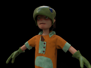 minbo charactor mellon 3D Model