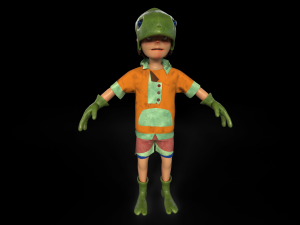 minbo charactor mellon 3D Model