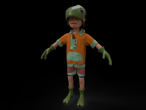 minbo charactor mellon 3D Model