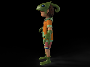 minbo charactor mellon 3D Model