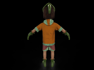 minbo charactor mellon 3D Model