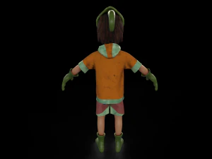 minbo charactor mellon 3D Model