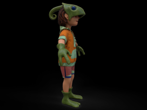 minbo charactor mellon 3D Model