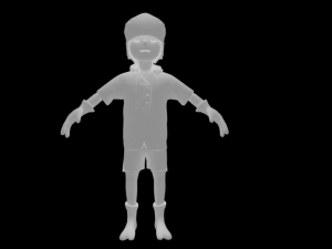 minbo charactor mellon 3D Model