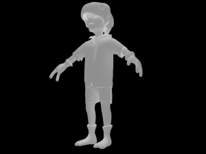 minbo charactor mellon 3D Model