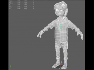 minbo charactor mellon 3D Model