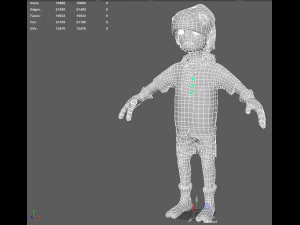 minbo charactor mellon 3D Model