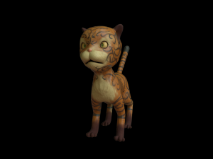 minbo charactor toyger 3D Model