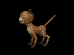 minbo charactor toyger 3D Model