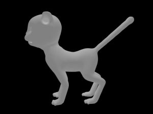 minbo charactor toyger 3D Model