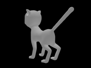 minbo charactor toyger 3D Model