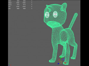 minbo charactor toyger 3D Model