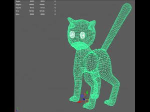 minbo charactor toyger 3D Model