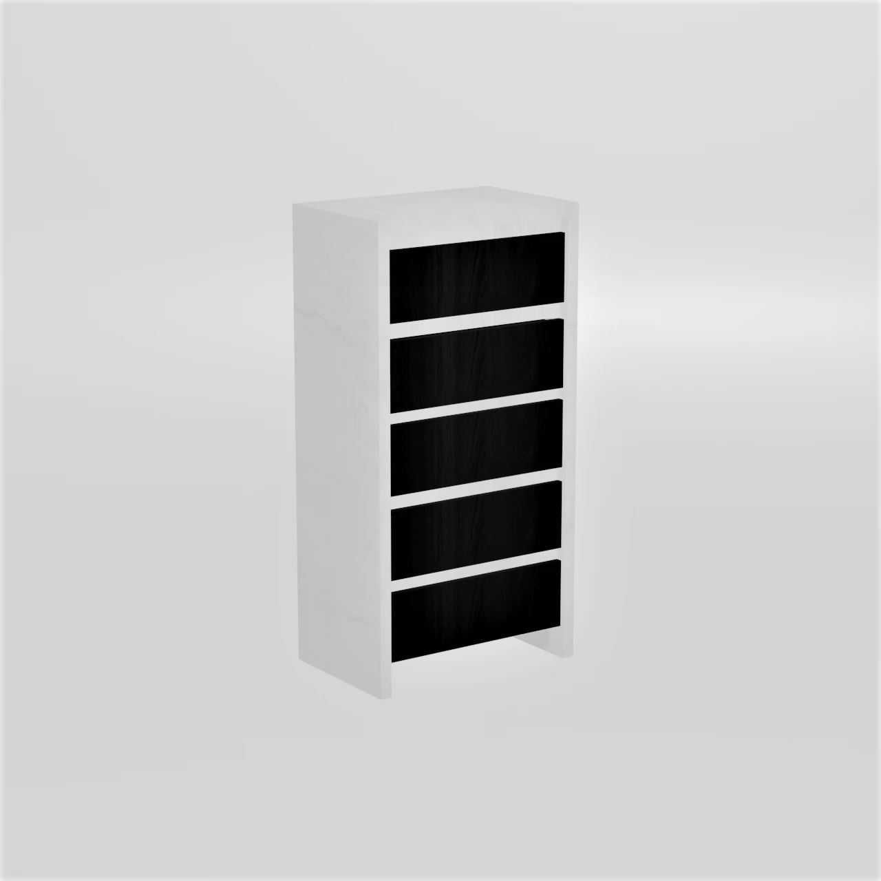 chest of drawers caspian 3D Model .c4d .max .obj .3ds .fbx .stl .blend 