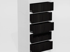 chest of drawers caspian 3D Model