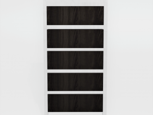 chest of drawers caspian Modello 3D