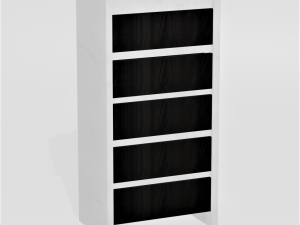 chest of drawers caspian Modello 3D