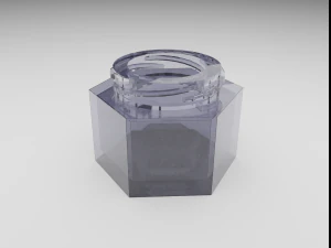 kleines Glas 3D Modell