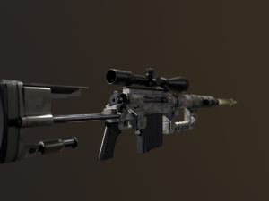 cheytac m200 3D 模型