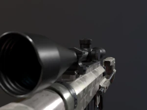 cheytac m200 3D Model
