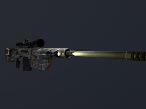 cheytac m200 3Dモデル