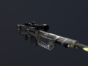 cheytac m200 3Dモデル