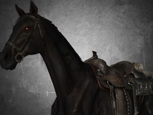 animal - horse a03 Model 3D