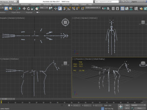animal - horse a03 Model 3D
