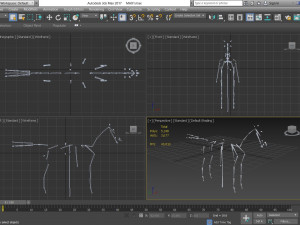 animal - horse a04 nogear Modelo 3D