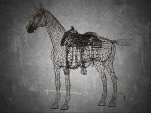 animal - horse a05 Modelo 3D