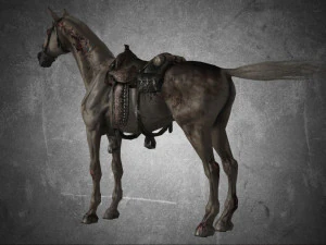 animal - horse a05 3D Model