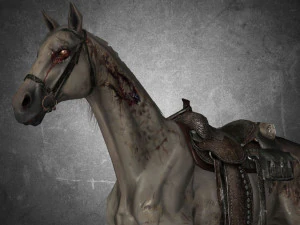 animal - horse a05 3D Model