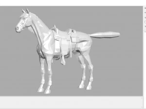 animal - horse a05 3D Model
