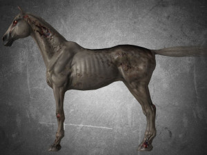 animal - horse a06 nogear Modelo 3D