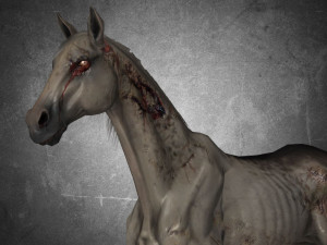 animal - horse a06 nogear Modelo 3D