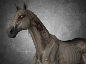 animal - horse a06 nogear 3D Model