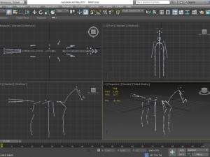 animal - horse a06 nogear Modelo 3D