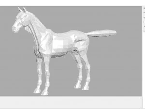 animal - horse a06 nogear 3D Model